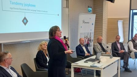 Dorota Chromińska talks about language tandems