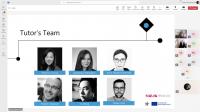 Screenshot of photos of the workshop tutors