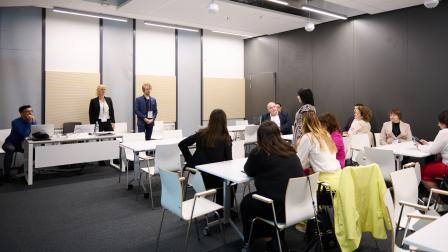 Participants of one of the workshops