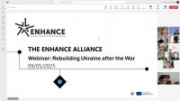“Rebuilding Ukraine after the War”