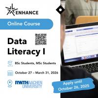 ENHANCE Data Literacy I - online course