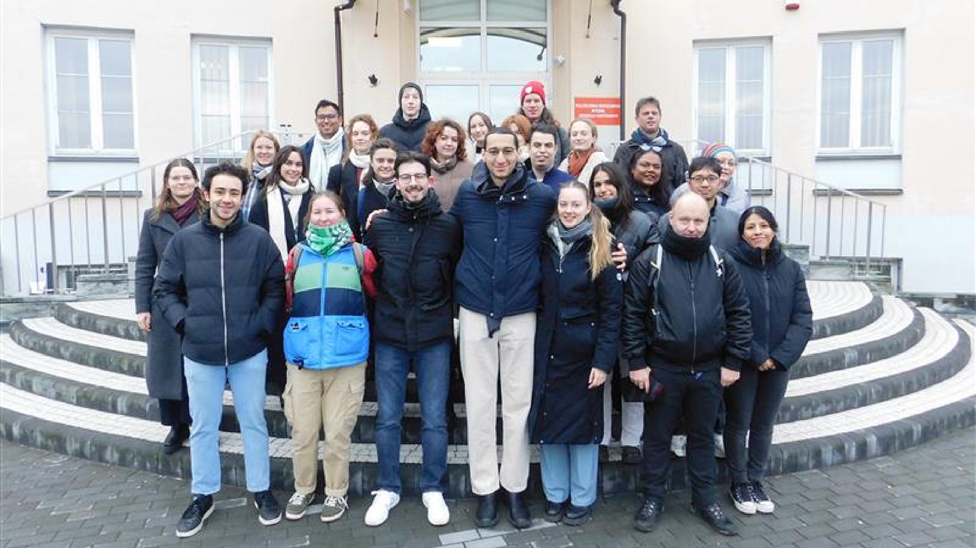 Participants of the Data Literacy Winter School visiting Józefosław